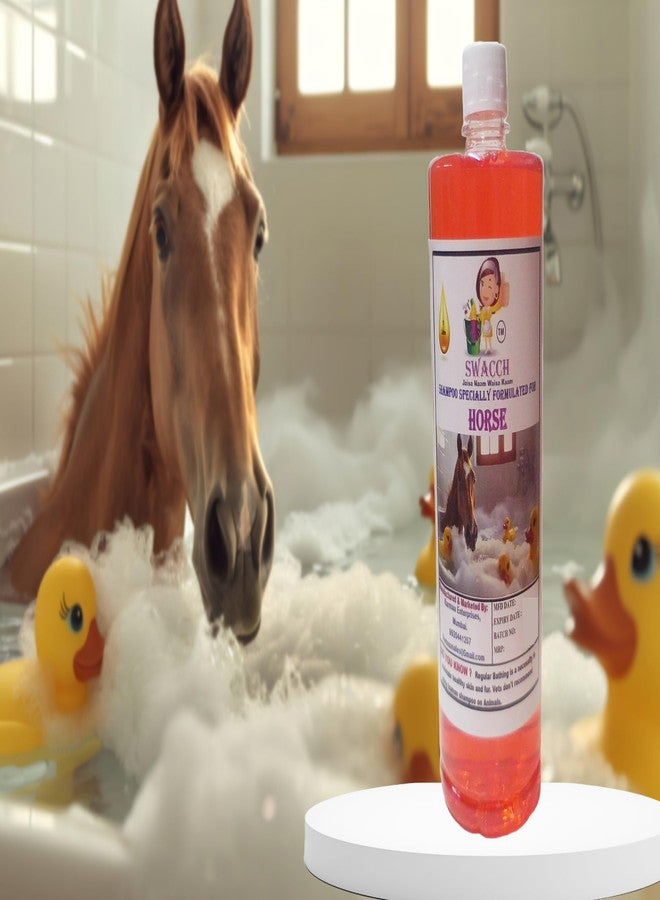 Swacch Shampoo Specially Formulated for Horse (1 Litre) Strawberry - Image 2